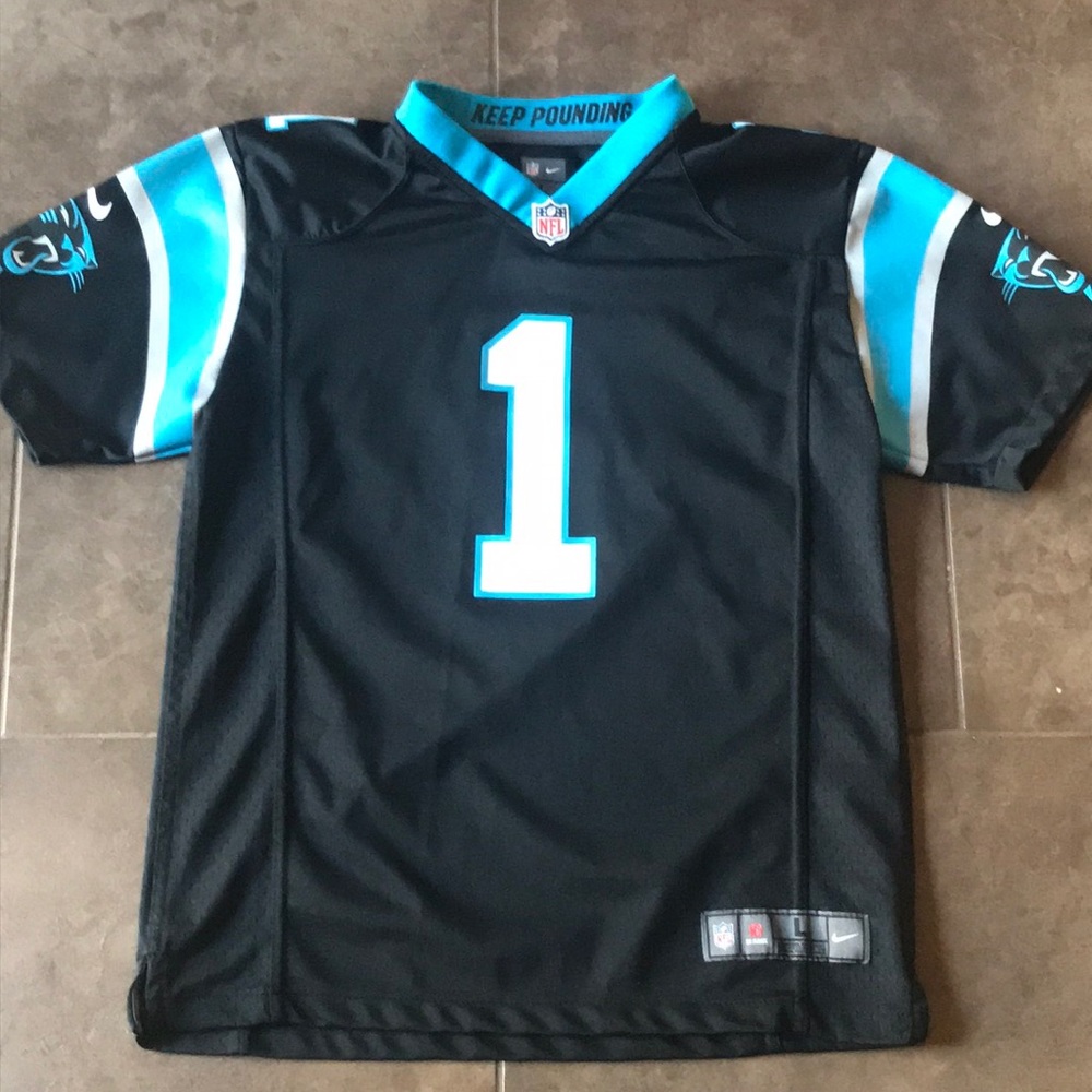 North Carolina Panthers Newton #1 Jersey